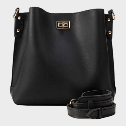 Quennie | Black Bucket Bag IBS-BKB25-002